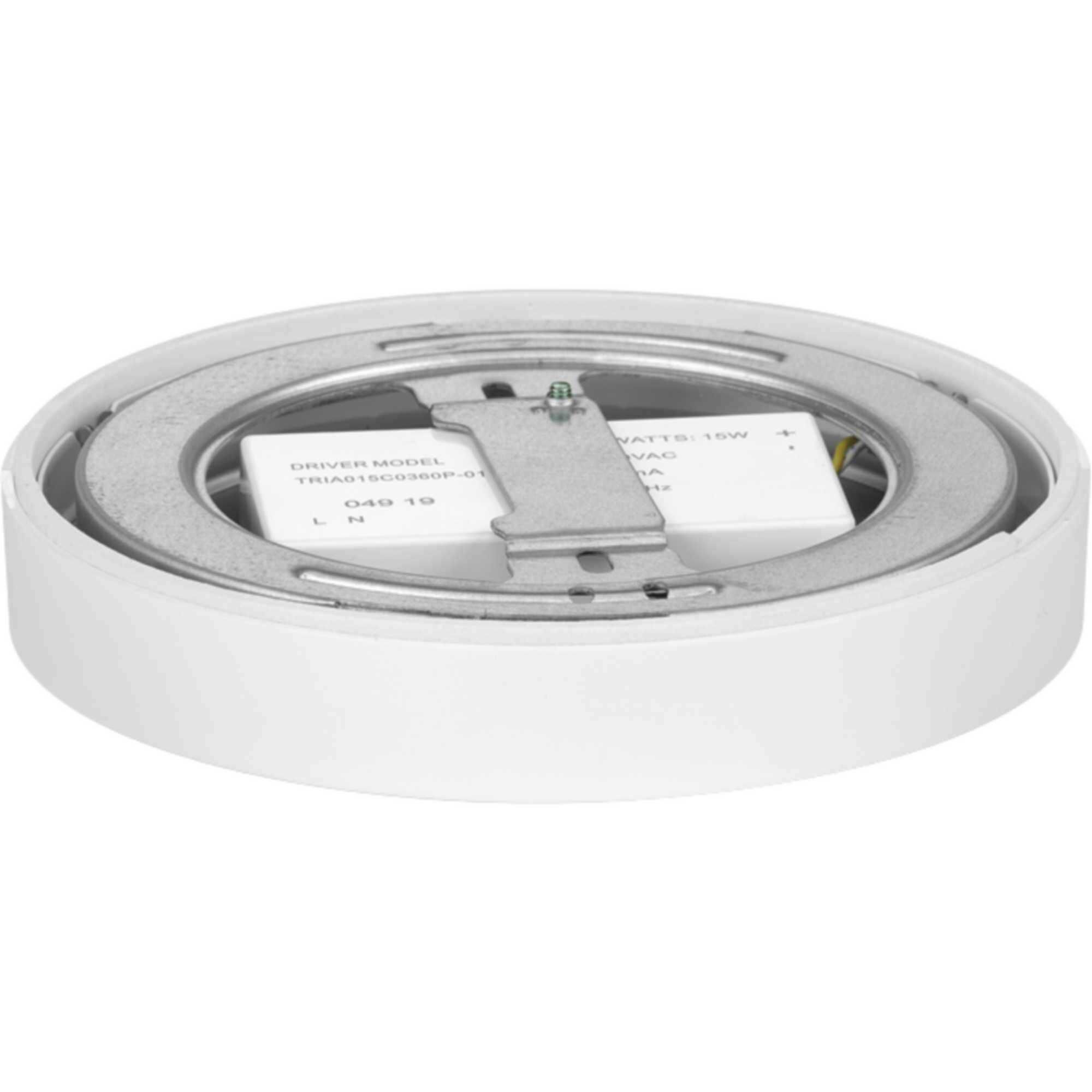 Everlume LED 7 inch White Edgelit Flush Mount Ceiling Light, Progress LED
