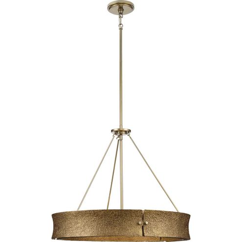 Lusail 5 Light 26 inch Soft Gold Chandelier Ceiling Light, Design Series