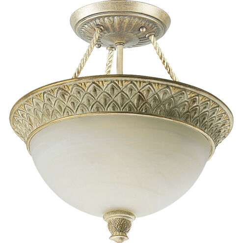Savannah 2 Light 13 inch Seabrook Close-to-Ceiling Ceiling Light