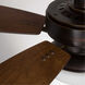 Billows 52 inch Antique Bronze with American Walnut/Cherry Blades Ceiling Fan, Progress LED