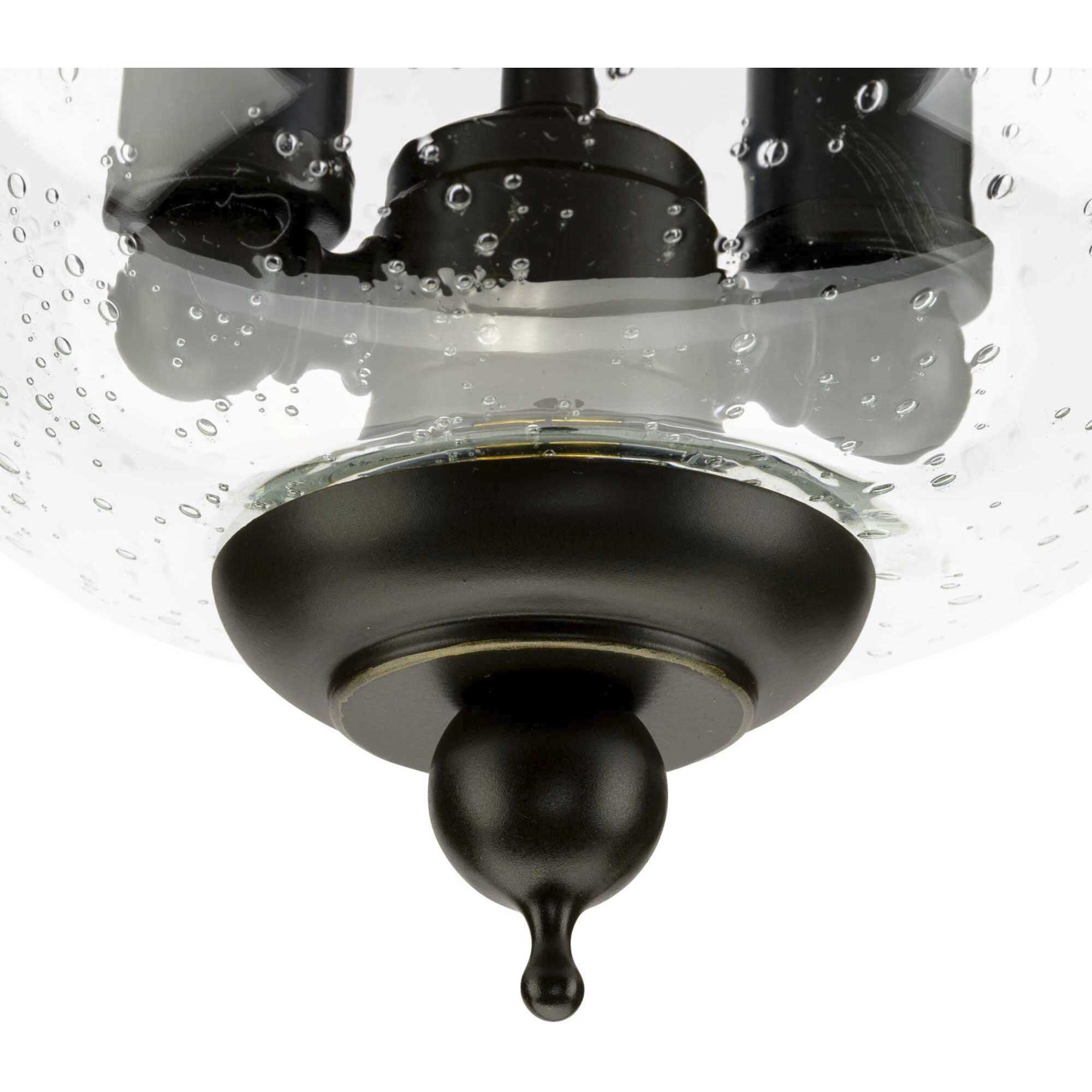 Ashmore 2 Light 11 inch Antique Bronze Outdoor Flush Mount