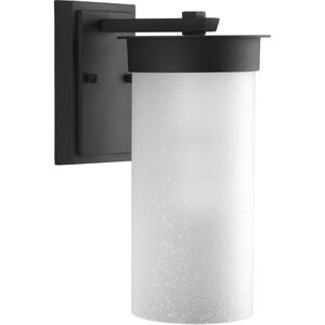 Hawthorne 1 Light 13 inch Textured Black Outdoor Wall Lantern, Medium