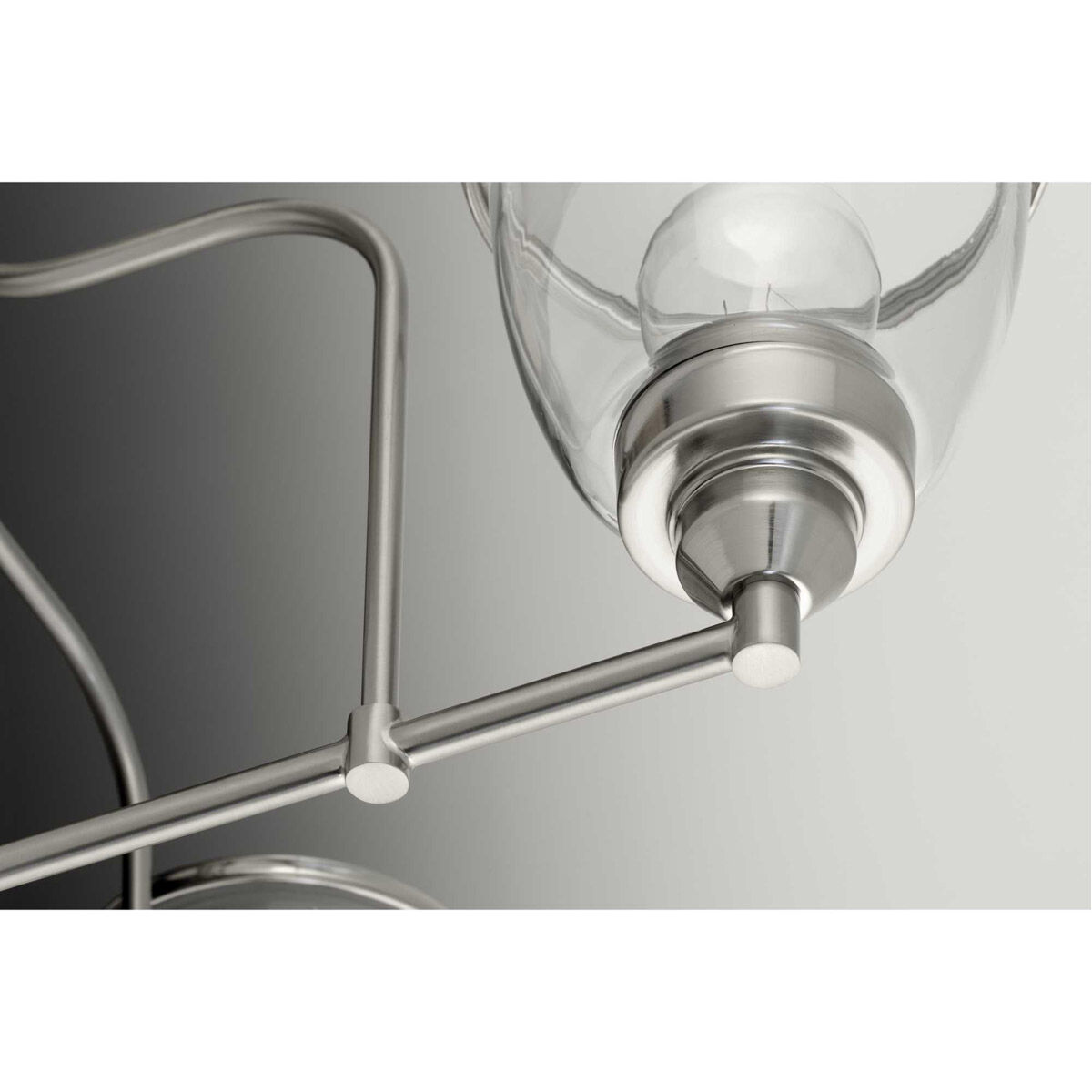 Saluda 5 Light 28 inch Brushed Nickel Chandelier Ceiling Light