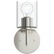 Replay 1 Light 6 inch Polished Nickel Bath & Vanity Light Wall Light