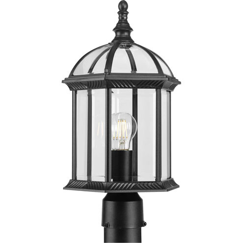 Dillard 1 Light 18 inch Textured Black Outdoor Post Lantern