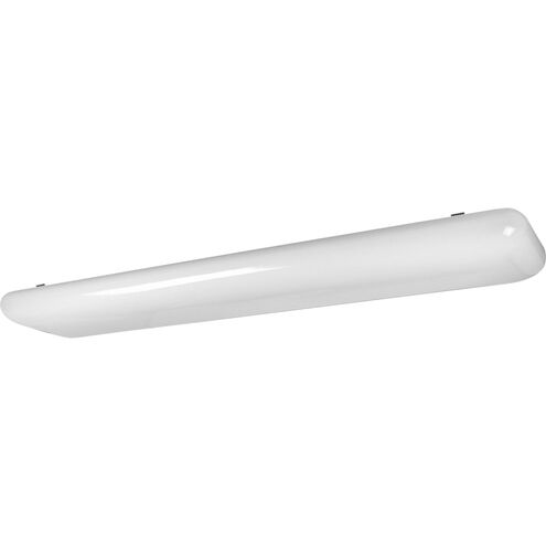 Modular Fluorescent 2 Light 12 inch White Flush Mount Ceiling Light