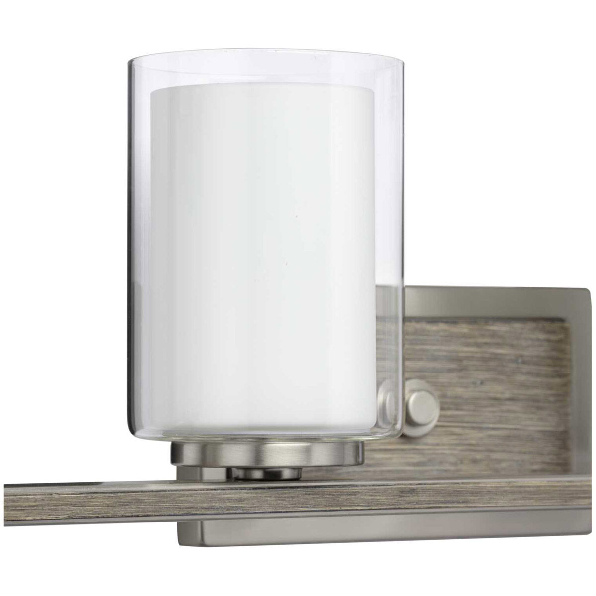 Mast 4 Light 34 inch Brushed Nickel Bath Vanity Wall Light