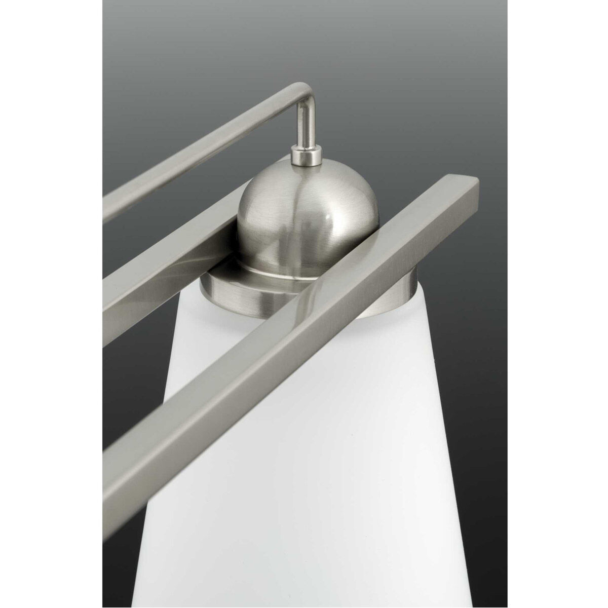 Flight 2 Light 16 inch Brushed Nickel Bath Vanity Wall Light, Design Series
