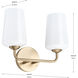 Celino 2 Light 14 inch Champagne Bronze Vanity Light Wall Light