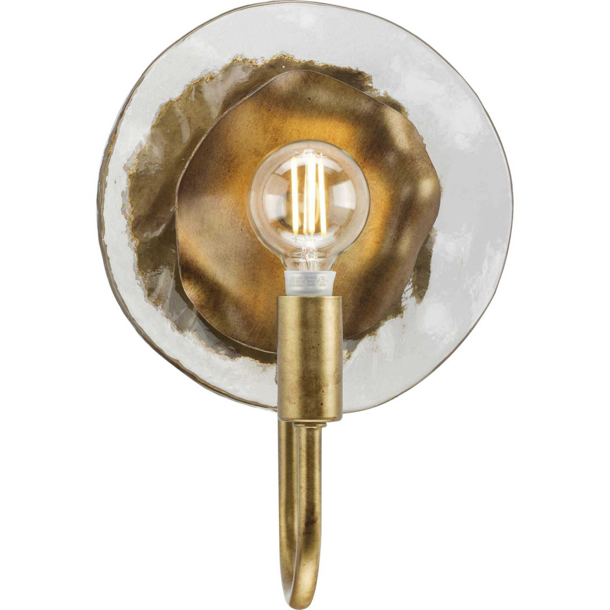 Loretta 1 Light 6.62 inch Gold Ombre Wall Bracket Wall Light, Design Series