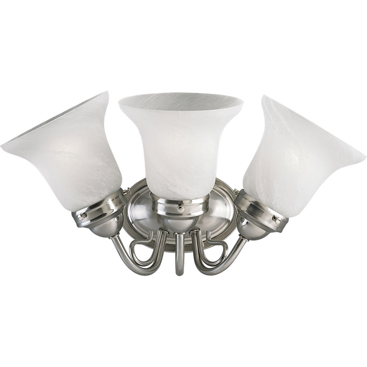 Bedford 3 Light 16.25 inch Brushed Nickel Bath Vanity Wall Light