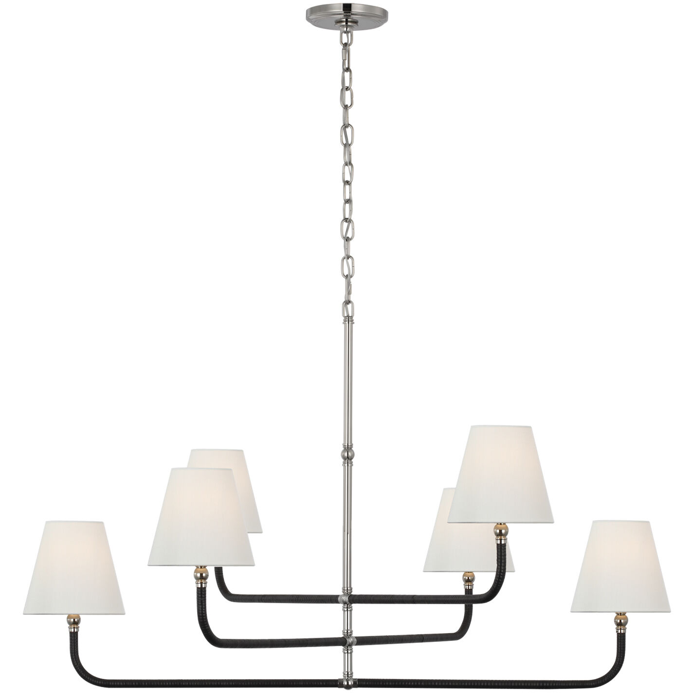 Chapman & Myers Basden 6 Light 46.00 inch Chandelier
