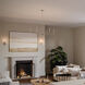 Ilia 6 Light 34 inch Brushed Nickel Chandelier Ceiling Light