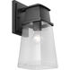 Greene Ridge 1 Light 14 inch Textured Black Outdoor Wall Lantern, Medium