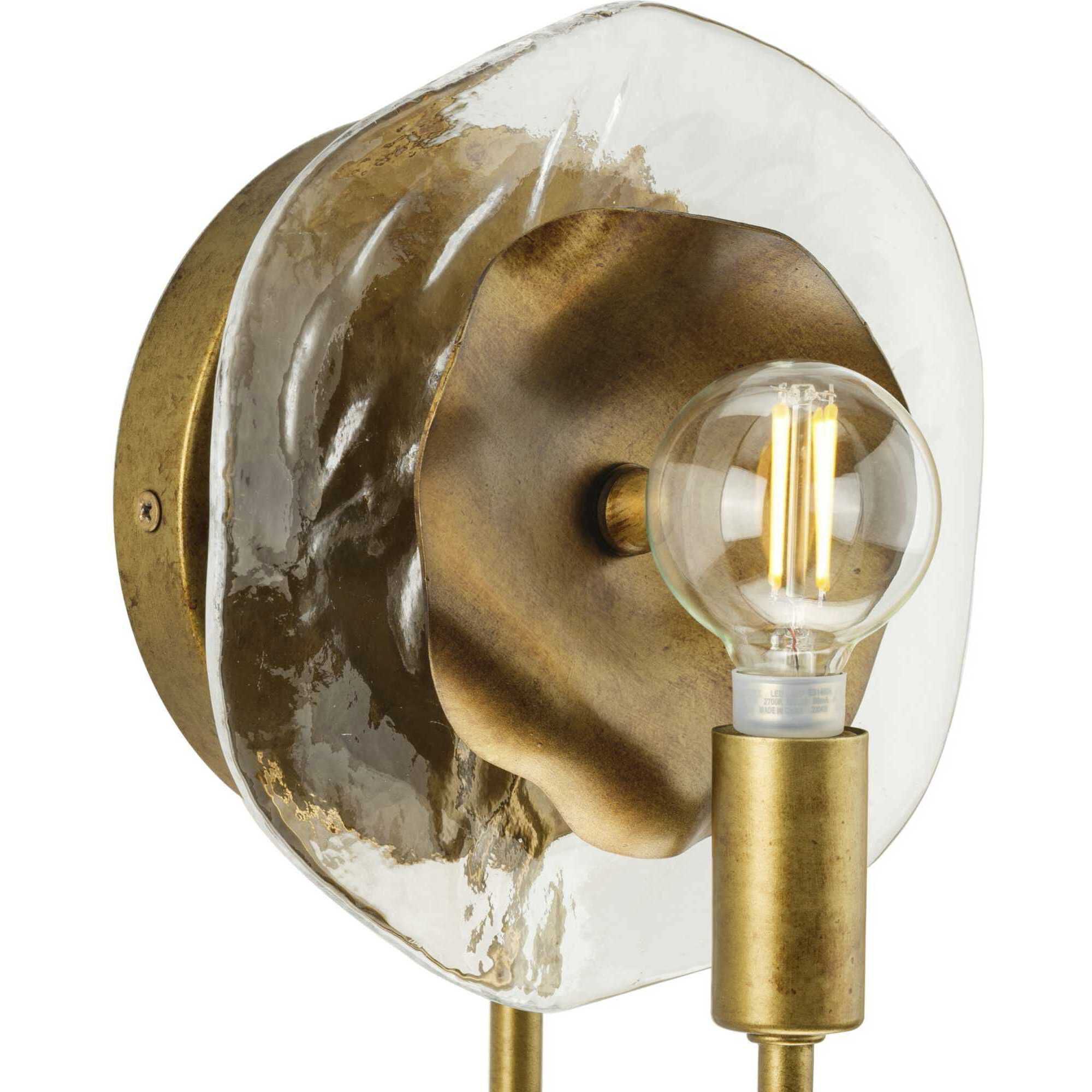 Loretta 1 Light 6.62 inch Gold Ombre Wall Bracket Wall Light, Design Series