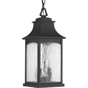 Maison 2 Light 7 inch Textured Black Outdoor Hanging Lantern