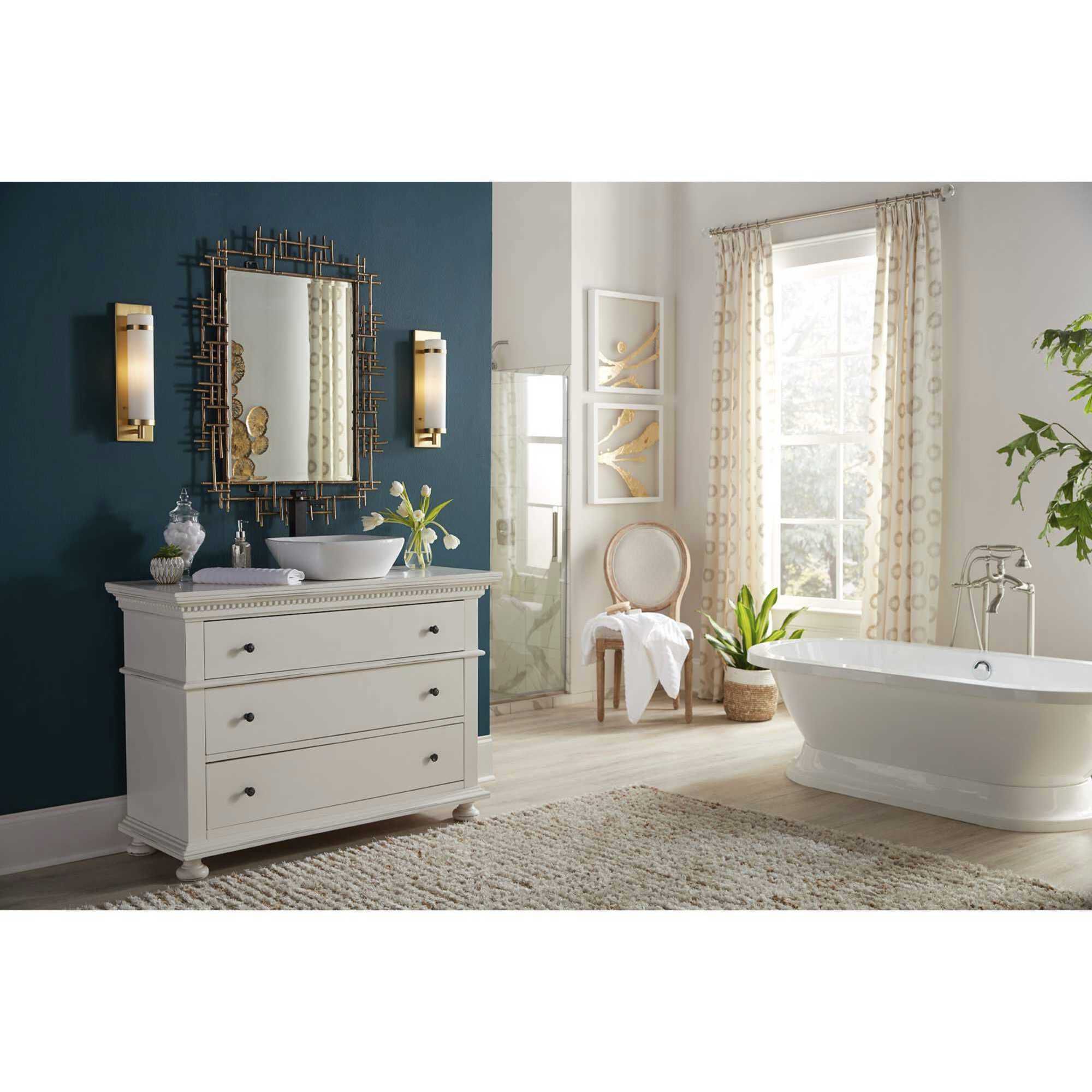 Hartwick 1 Light 5 inch Satin Brass ADA Wall Sconce Wall Light