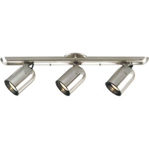 Directional 3 Light 6.56 inch Brushed Nickel Multi Directional Wall/Ceiling Light