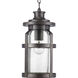 Haslett 1 Light 8 inch Antique Pewter Outdoor Hanging Lantern