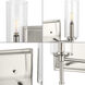 Elara 2 Light 13 inch Brushed Nickel Bath Vanity Wall Light