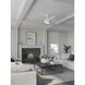 AirPro Signature Plus II 54 inch White Ceiling Fan, Progress LED