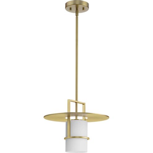Mystic 1 Light 14 inch Brushed Bronze Pendant Ceiling Light