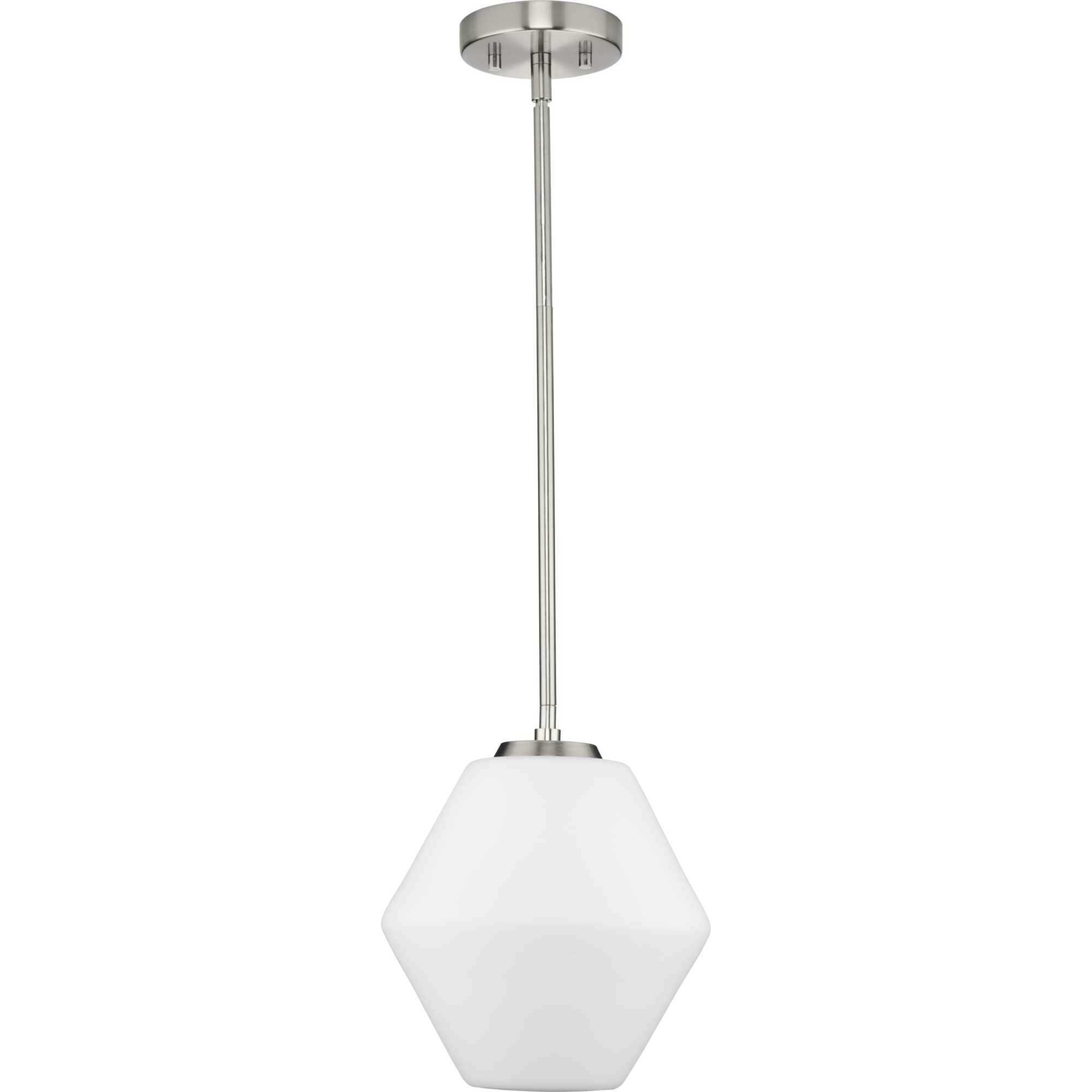 Copeland 1 Light 10 inch Brushed Nickel Pendant Ceiling Light