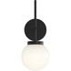 Rigsby 1 Light 7.5 inch Matte Black Wall Sconce Wall Light