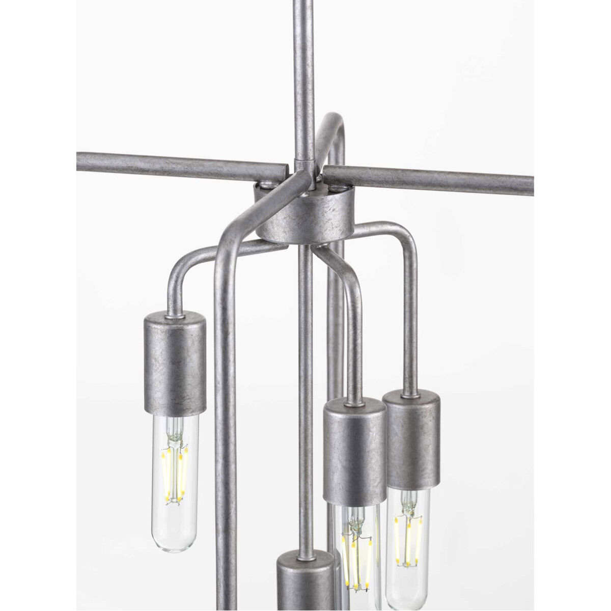Bonn 4 Light 14.5 inch Galvanized Pendant Ceiling Light