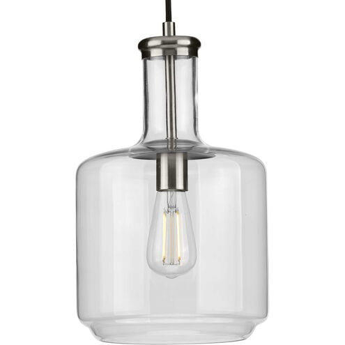 Latrobe 1 Light Brushed Nickel Pendant Ceiling Light