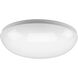 Round Clouds 1 Light 10.88 inch White Close-to-Ceiling Ceiling Light