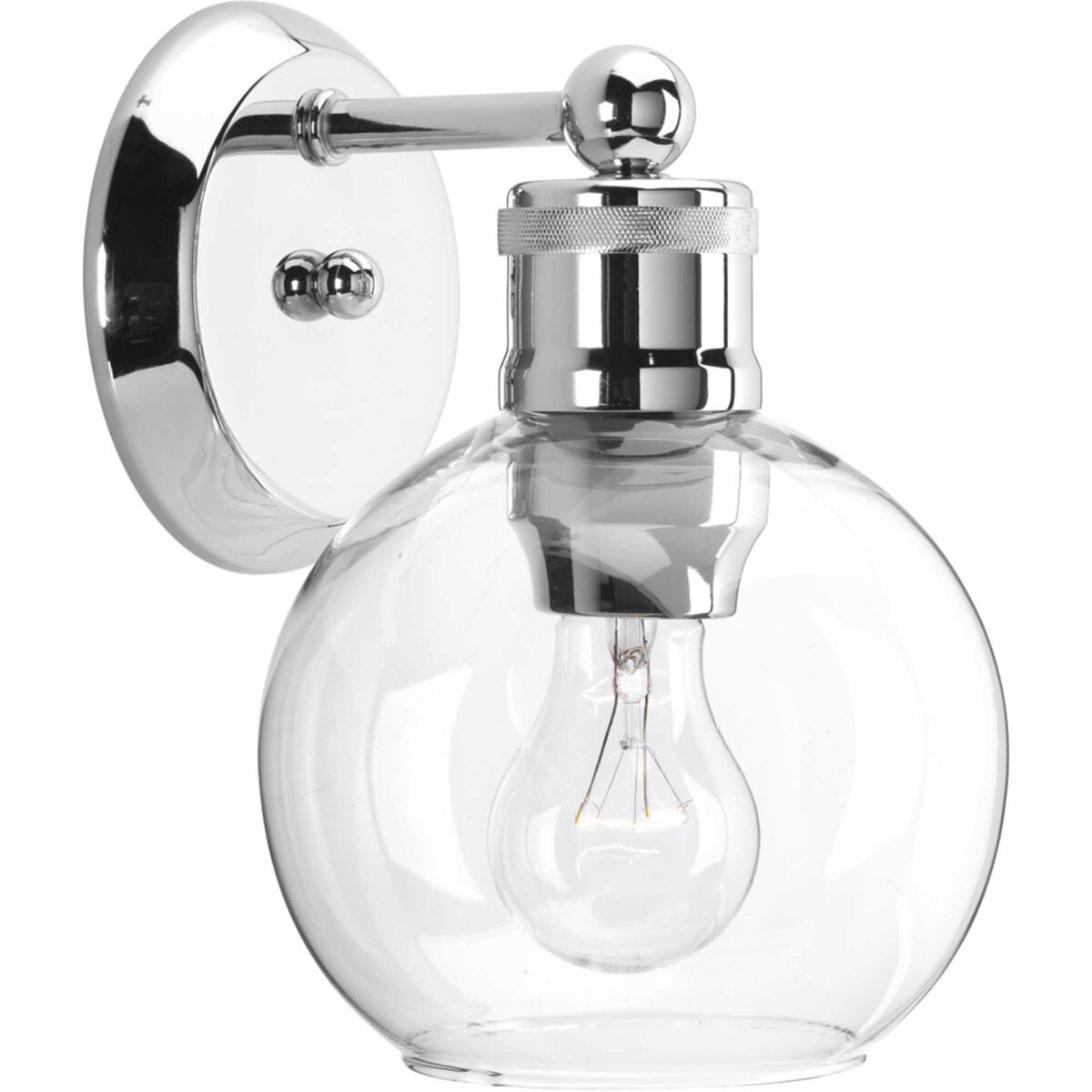 Hansford 1 Light 7 inch Polished Nickel Bath Vanity Wall Light