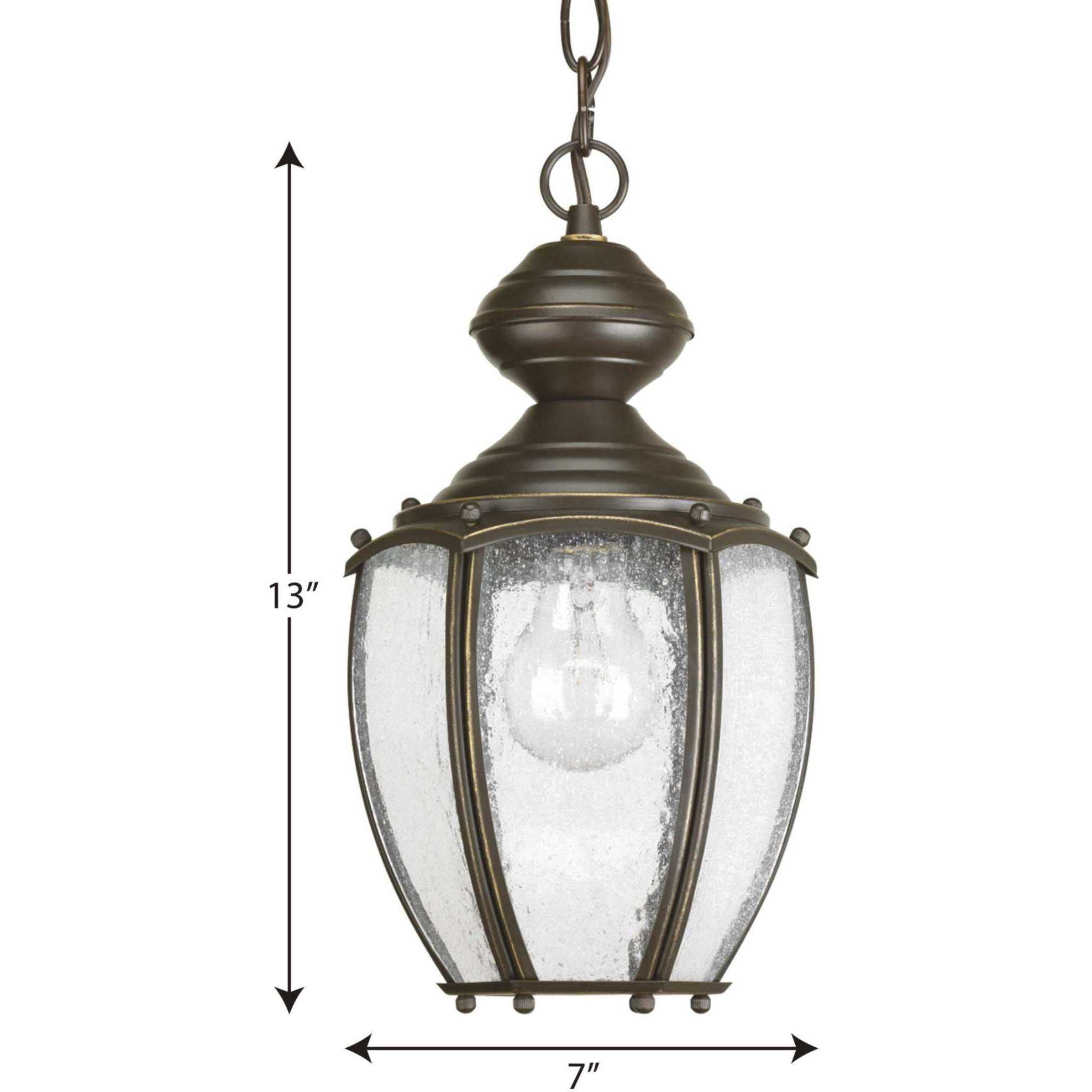 送料無料 店舗 Progress P5565-20 Roman Coach 1 Light 7 inch Antique Bronze ライト・ランタン