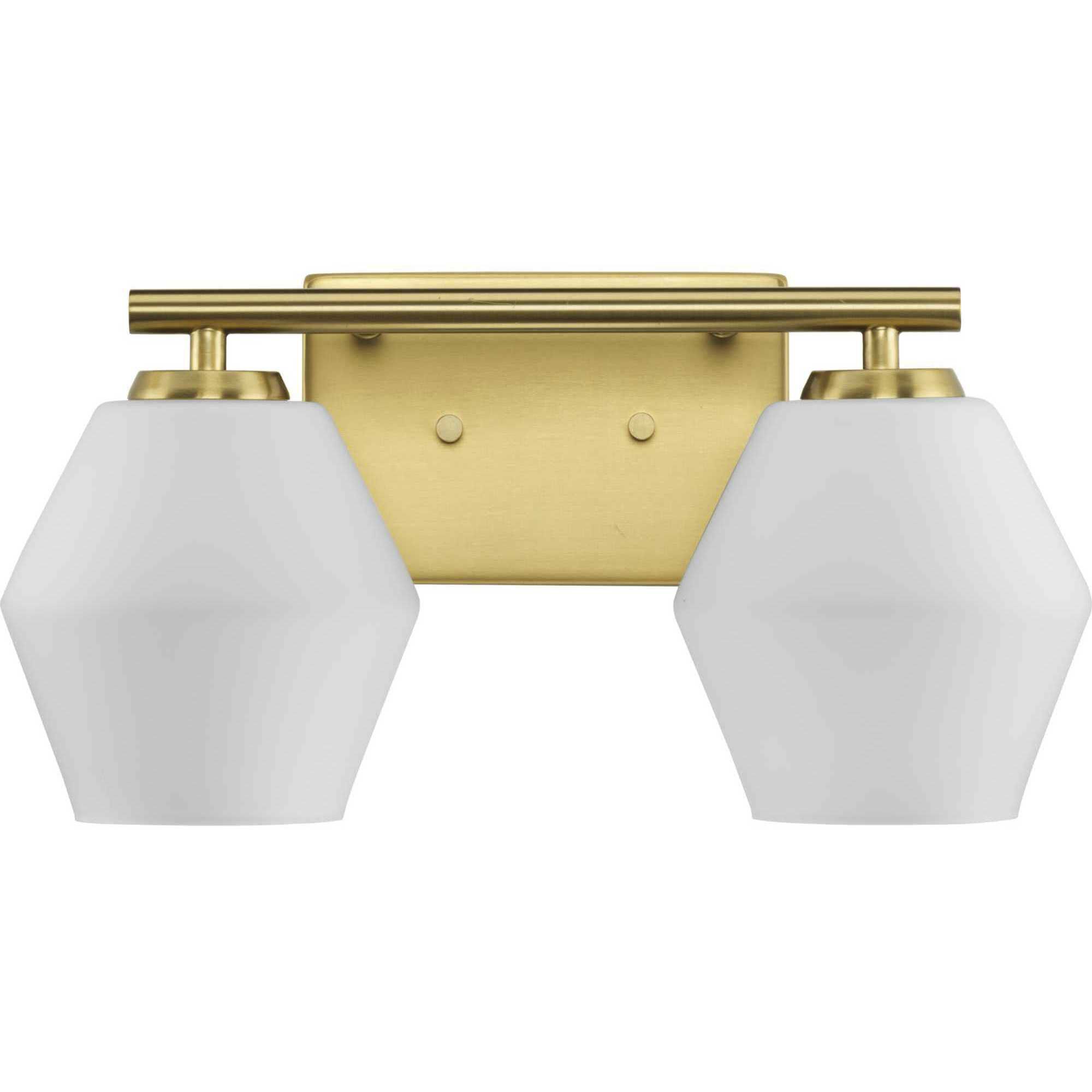 Copeland 2 Light 15 inch Brushed Gold Vanity Light Wall Light