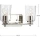 Adley 2 Light 14 inch Polished Nickel Bath Vanity Wall Light