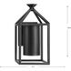 Stallworth 1 Light 18 inch Matte Black Outdoor Wall Lantern