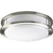 LED CTC COMM LED 10.38 inch Brushed Nickel Flush Mount Ceiling Light, Progress LED