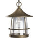 Prairie 1 Light 10 inch Burnished Chestnut Outdoor Hanging Lantern