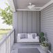 AirPro Outdoor 52 inch White Indoor/Outdoor Ceiling Fan