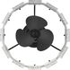 Fanin 20.62 inch Matte Black Outdoor Ceiling Fan
