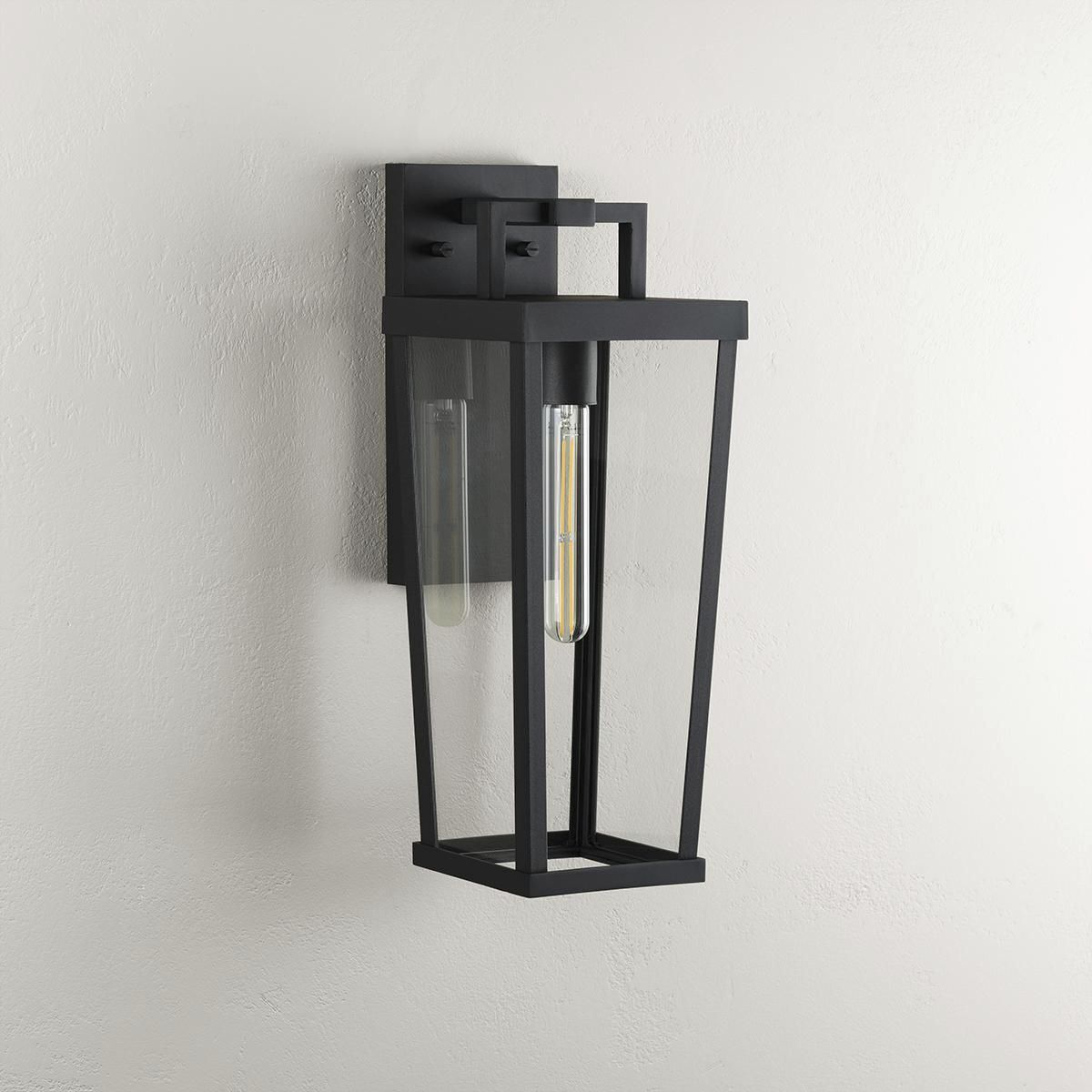 Tryon 1 Light 18 inch Black Outdoor Wall Lantern