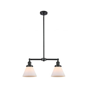 Franklin Restoration Large Cone 2 Light 21.00 inch Chandelier