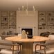 Reines 5 Light 26 inch Brushed Gold Chandelier Ceiling Light