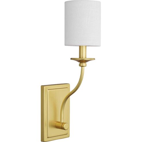 Bonita 1 Light 5 inch Satin Brass Wall Sconce Wall Light, Design Series
