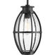 Pier 33 1 Light 8.13 inch Black Outdoor Hanging Lantern