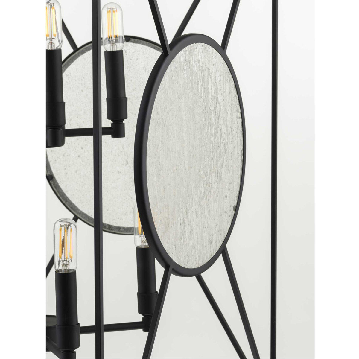 Cumberland 8 Light 16.88 inch Matte Black Foyer Pendant Ceiling Light, Design Series