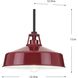 Cedar Springs 1 Light 13 inch Red Outdoor Hanging Light