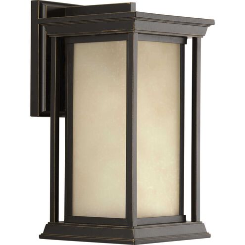 Endicott 1 Light 14 inch Antique Bronze Outdoor Wall Lantern, Medium