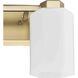Estrada 2 Light 13.37 inch Brushed Gold Bathroom Vanity Light Wall Light