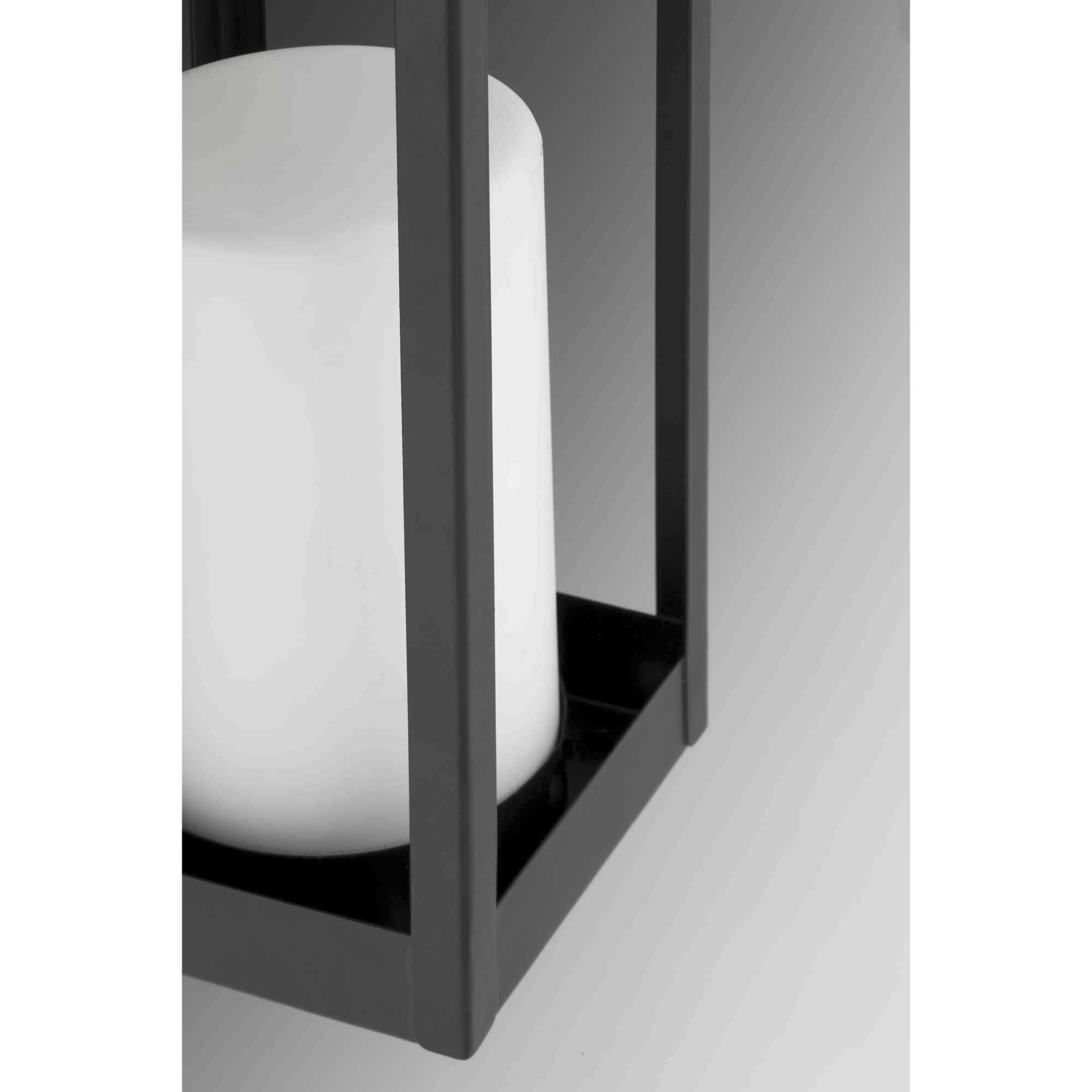 Patewood 1 Light 19 inch Matte Black Outdoor Post Lantern, Design Series